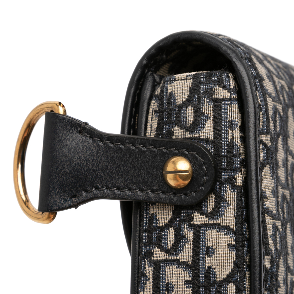 Pre-Loved Dior Oblique Canvas Flap Crossbody - Picture 9 of 11